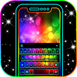 Bàn phím Neon Color 3D biểu tượng