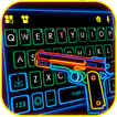 Chủ Đề Bàn Phím Neon Colorful Gun