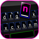 ثيم لوحة المفاتيح Neon Colors APK