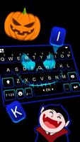 Fundo do Teclado Neon Creepy F imagem de tela 1
