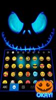 Fundo do Teclado Neon Creepy F imagem de tela 2