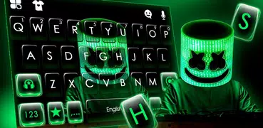 Neon DJ Cool Man Teclado