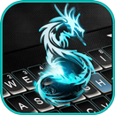 Fond de clavier Neon Dragon APK