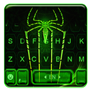 Neon Electric Spider Keyboard Theme APK