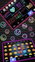 Neon Emojis Gravity اسکرین شاٹ 2