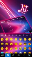 Hình nền bàn phím Neon Futuris ảnh chụp màn hình 2