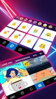 Hình nền bàn phím Neon Futuris ảnh chụp màn hình 3
