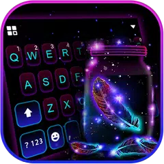 Descargar APK de Neon Feathers Teclado