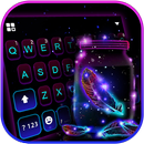 Teclado Neon Feathers APK