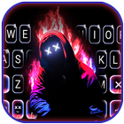 Neon Fire Maskman Zeichen
