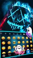 الكيبورد Neon Fire Purge man تصوير الشاشة 2