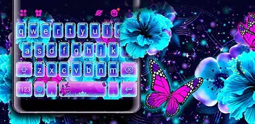 Neon Butterfly 2 Theme