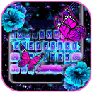Teclado Neon Butterfly 2 APK