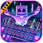 Neon Fly DJ Zeichen