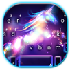 Neon Galaxy Unicorn Keyboard Theme APK