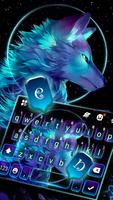 Neon Galaxy Wolf Ekran Görüntüsü 1
