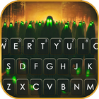 خلفية الكيبورد Neon Ghost Crew أيقونة