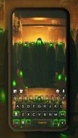 خلفية الكيبورد Neon Ghost Crew الملصق