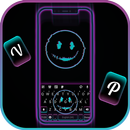 Neon Glitch Emoji Tastaturhint APK