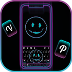Neon Glitch Emoji icon
