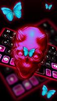 Neon Glitch Skull screenshot 1