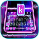 خلفية الكيبورد Neon Glitch APK