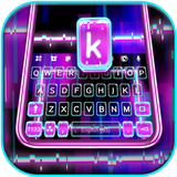 خلفية الكيبورد Neon Glitch أيقونة