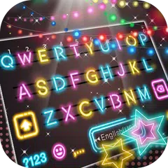 Neon Glow Lights 主題鍵盤 APK 下載