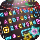 Teclado Neon Glow Lights APK