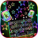 Neon Glow Stars Tastaturhinter APK