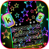Neon Glow Stars Zeichen