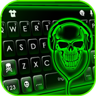 Neon Green DJ Skull simgesi