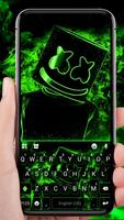 Neon Green DJ Plakat