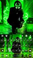 Neon Green Purge Man poster