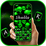 Neon Green Skulls Zeichen