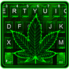 Neon Green Weed icono