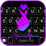 Neon Hand Love icon