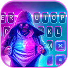 Neon Heartbeat Man Zeichen
