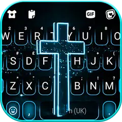 Neon Holy Cross Theme APK download