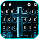 Bàn phím Neon Holy Cross APK