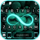 Neon Infinite Stone Fondo de teclado APK