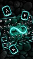 Фон клавиатуры Neon Infinite Stone скриншот 1