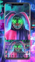 Neon Joker Maskman Poster