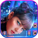 الكيبورد Neon Kpop Girl APK