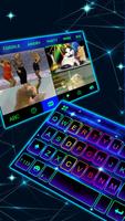 Tema Keyboard Neon Led imagem de tela 3