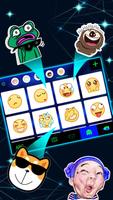 Tema Keyboard Neon Led imagem de tela 2