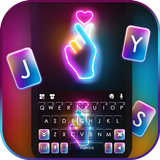 Neon Light Heart icono