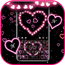 Fundo do Teclado Neon Light He APK