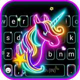 Neon Light Unicorn icon
