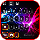 Hình nền bàn phím Neon Light W APK